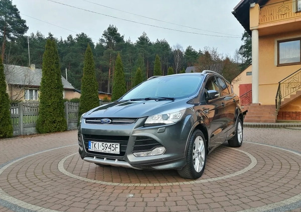Ford Kuga cena 67900 przebieg: 145000, rok produkcji 2016 z Świebodzice małe 326